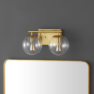 Safavieh Severa SCN4125A Brass Lamp Room Scene Off Feature