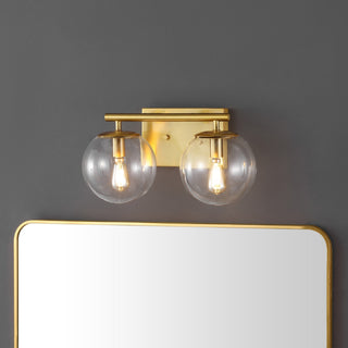 Safavieh Severa SCN4125A Brass Lamp Room Scene On Feature