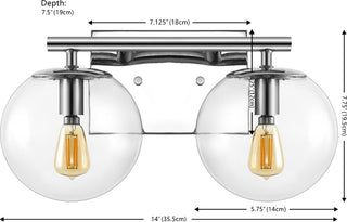 Safavieh Severa SCN4125C Chrome Lamp main image