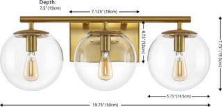 Safavieh Charlene SCN4126A Brass Lamp main image