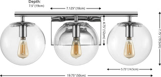 Safavieh Charlene SCN4126C Chrome Lamp main image
