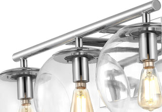 Safavieh Charlene SCN4126C Chrome Lamp Main On