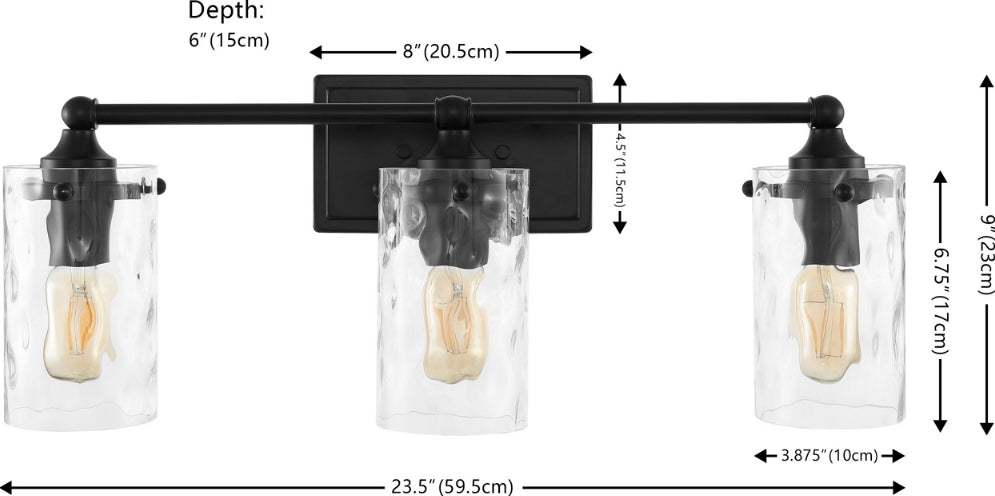 Safavieh Johari SCN4129B Black Lamp main image