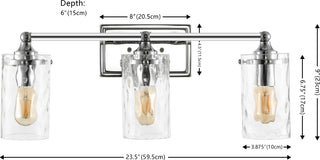 Safavieh Johari SCN4129C Chrome Lamp main image