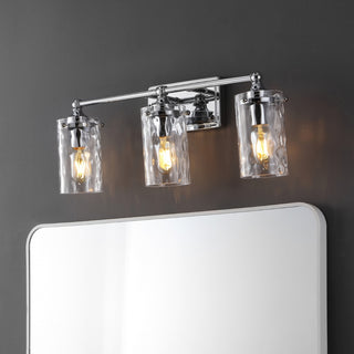 Safavieh Johari SCN4129C Chrome Lamp Room Scene On Feature