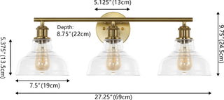 Safavieh Calyna SCN4130A Brass Lamp main image