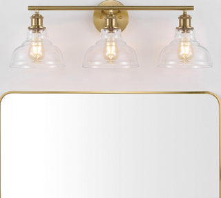 Safavieh Calyna SCN4130A Brass Lamp Room Scene On Feature
