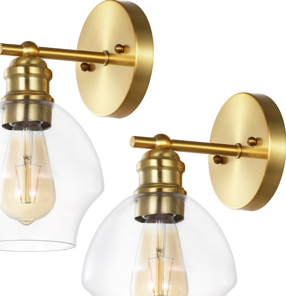 Safavieh Solynn SCN4131A Gold / Clear Lamp main image
