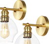 Safavieh Solynn SCN4131A Gold / Clear Lamp Main On