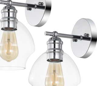 Safavieh Solynn SCN4131B Chrome / Clear Lamp main image