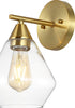 Safavieh Lyona SCN4133A Gold / Clear Lamp Main On
