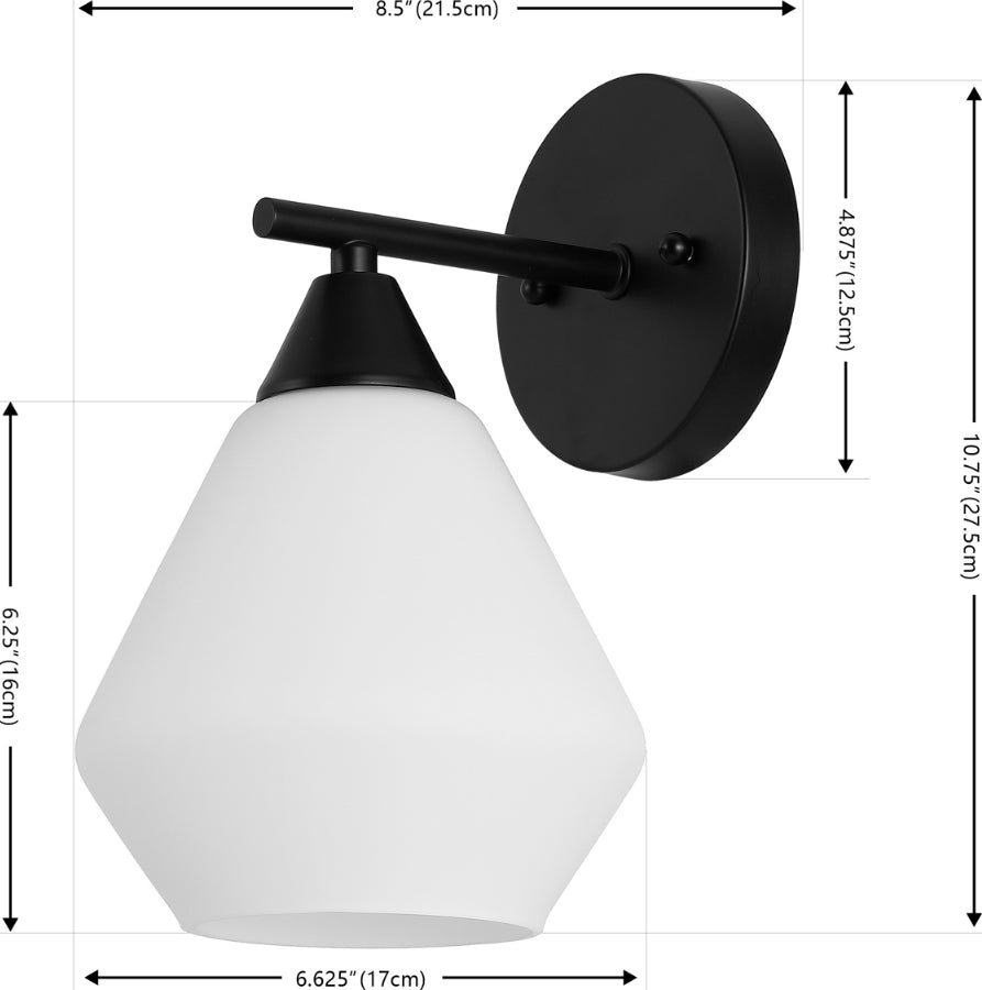 Safavieh Lyona SCN4133C Black / White Lamp main image