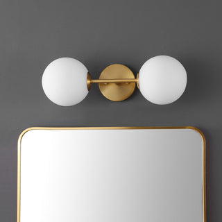 Safavieh Hymn SCN4137A Brass Lamp Room Scene Off Feature