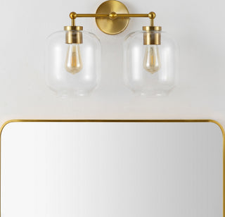 Safavieh Navia SCN4139A Brass Lamp Room Scene Off Feature