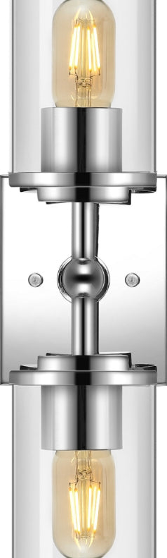 Safavieh Lolita SCN4141C Chrome Lamp Main On
