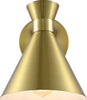 Safavieh Jordie SCN4143B Brass Lamp Main On