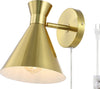 Safavieh Jordie SCN4143B Brass Lamp Main On