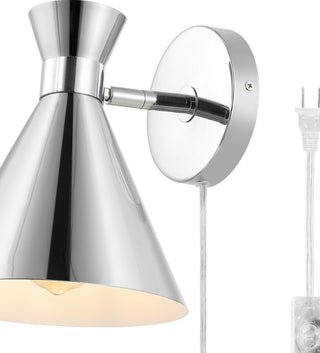 Safavieh Jordie SCN4143C Chrome Lamp Main On