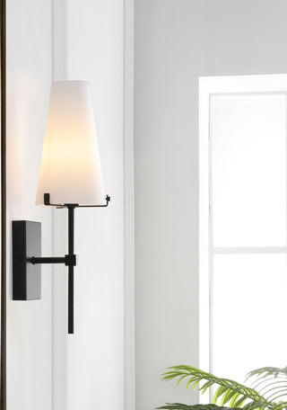 Safavieh Nanda SCN4144A Black Lamp Room Scene On Feature