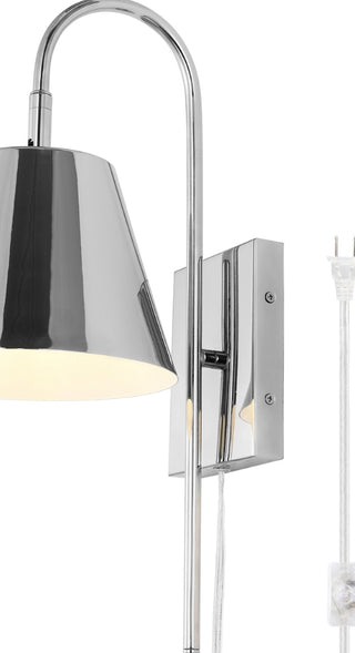Safavieh Rhoeva SCN4145C Chrome Lamp Main On
