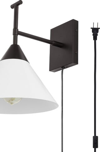 Safavieh Velezia SCN4146B Black / White Lamp Main Off