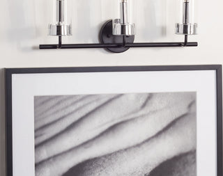 Safavieh Remery SCN5002A Chrome / Black Lamp Room Scene Off Feature