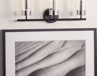 Safavieh Remery SCN5002A Chrome / Black Lamp Room Scene On Feature