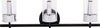 Safavieh Remery SCN5002A Chrome / Black Lamp main image