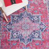 Safavieh Serapi SEP323 Red / Navy Machine Washable Area Rug