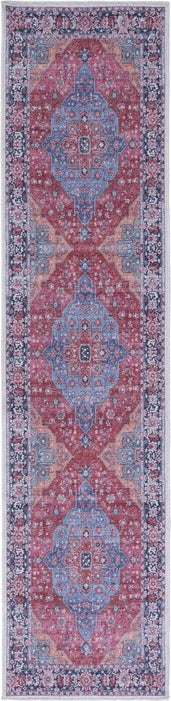 Safavieh Serapi SEP369 Blue / Rust Machine Washable Area Rug