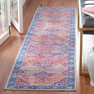 Safavieh Serapi SEP376 Rust / Navy Machine Washable Area Rug