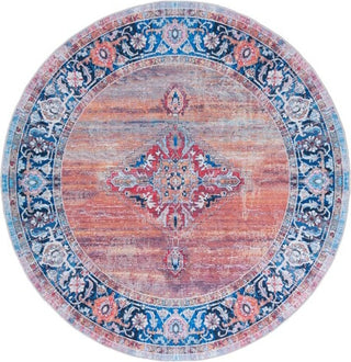 Safavieh Serapi SEP376 Rust / Navy Machine Washable Area Rug