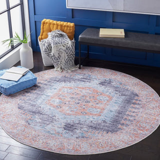 Safavieh Serapi SEP382 Terracotta / Blue Machine Washable Area Rug