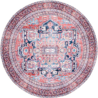 Safavieh Serapi SEP389 Red / Navy Machine Washable Area Rug