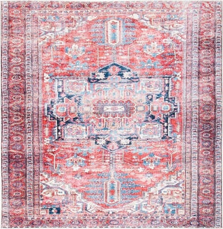 Safavieh Serapi SEP389 Red / Navy Machine Washable Area Rug