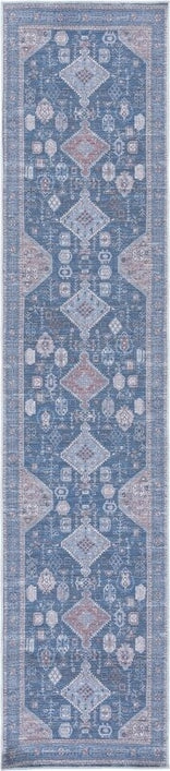 Safavieh Serapi SEP513 Blue / Ivory Machine Washable Area Rug