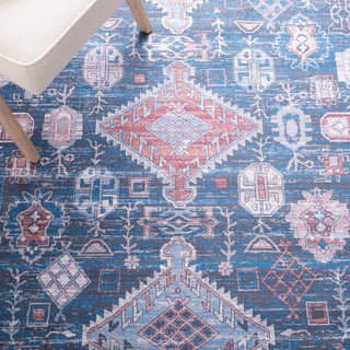 Safavieh Serapi SEP513 Blue / Ivory Machine Washable Area Rug