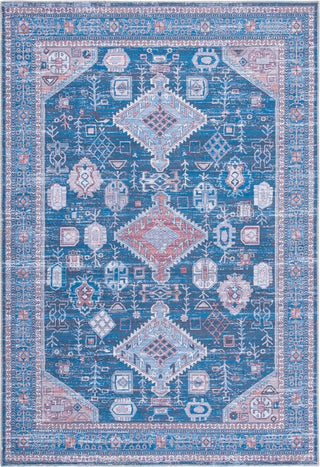 Safavieh Serapi SEP513 Blue / Ivory Machine Washable Area Rug