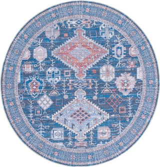 Safavieh Serapi SEP513 Blue / Ivory Machine Washable Area Rug