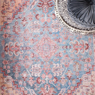 Safavieh Serapi SEP515 Blue / Rust Machine Washable Area Rug