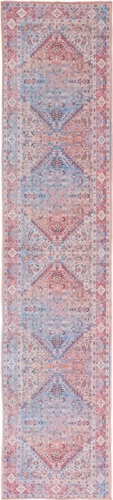 Safavieh Serapi SEP515 Rust / Blue Machine Washable Area Rug