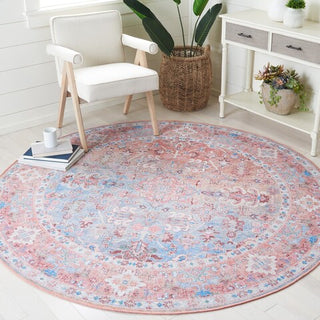 Safavieh Serapi SEP515 Rust / Blue Machine Washable Area Rug