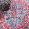 Safavieh Serapi SEP518 Light Blue / Red Machine Washable Area Rug