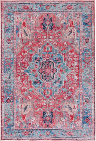 Safavieh Serapi SEP518 Light Blue / Red Machine Washable Area Rug