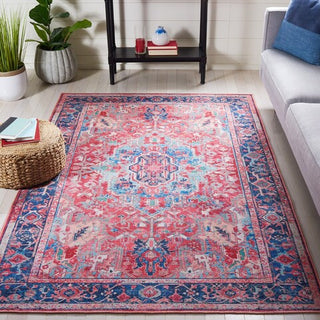 Safavieh Serapi SEP518 Navy / Red Machine Washable Area Rug