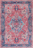 Safavieh Serapi SEP518 Navy / Red Machine Washable Area Rug