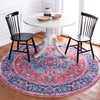 Safavieh Serapi SEP518 Navy / Red Machine Washable Area Rug Room Scene Feature