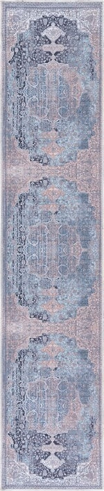 Safavieh Serapi SEP532 Ivory / Light Blue Machine Washable Area Rug