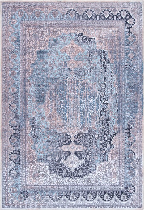 Safavieh Serapi SEP532 Ivory / Light Blue Machine Washable Area Rug