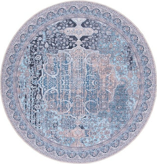 Safavieh Serapi SEP532 Ivory / Light Blue Machine Washable Area Rug